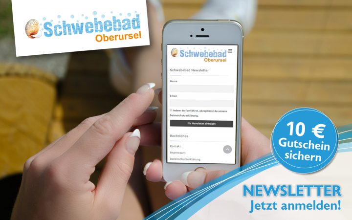 Newsletter Anmeldung – Schwebebad Oberursel